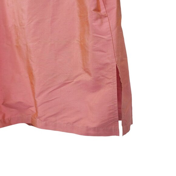 Painted Pony Uniquely USA Silk Vintage Button Front Jacket L Bubblegum Pink - Picture 11 of 16